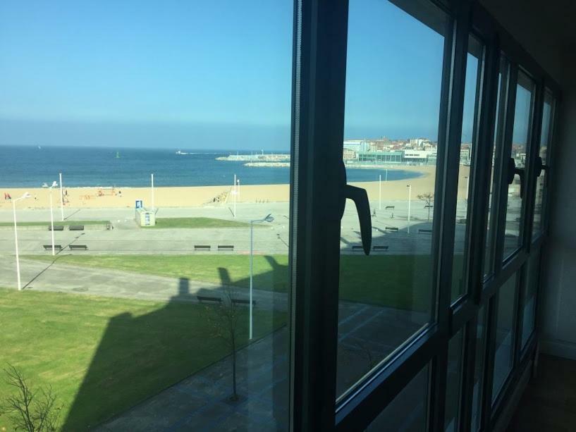 Primera Linea Playa+Parking Gratis Gijón Zewnętrze zdjęcie